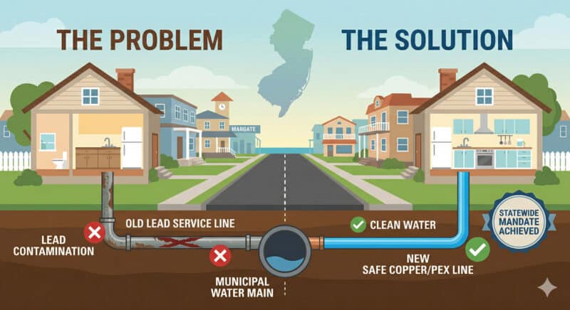 Get the Lead Out: What New Jersey’s Water Line Mandate Means for Your Margate Home