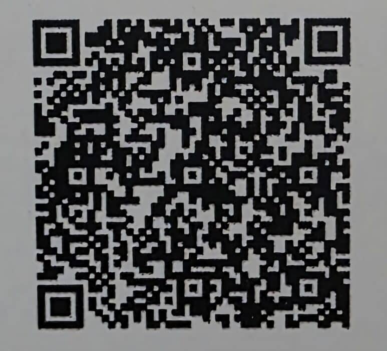 QR code linking to resources and information about New Jersey’s Skip the Stuff law for reducing single-use plastic waste.